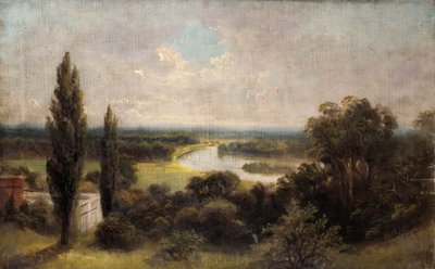 View Down Over Ham Fields from Top of Richmond Hill by James Lewis