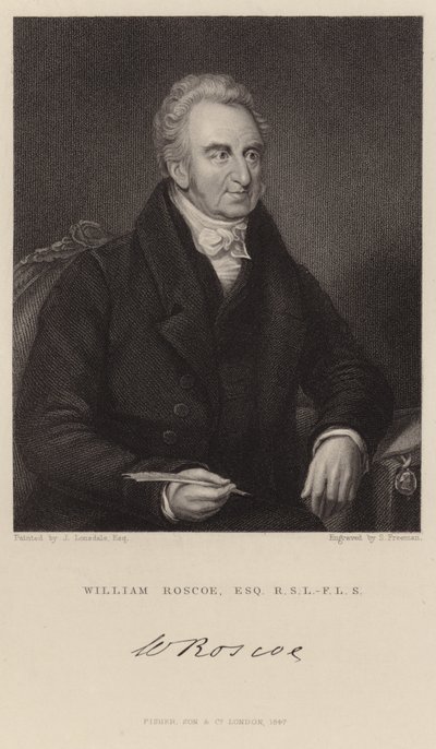 Portrait of William Roscoe by James Lonsdale