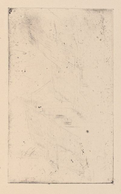 Impressions from Cancelled Plates by Whistler - The Muff by James Abbott McNeill Whistler