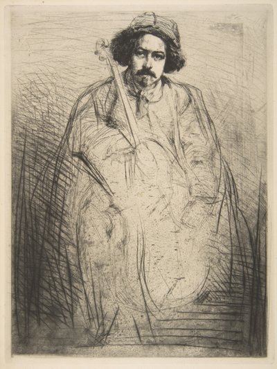 Becquet (J. Becquet, Sculptor) by James McNeill Whistler