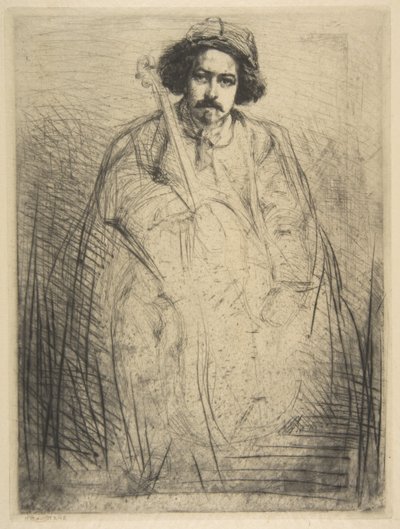 Becquet (J. Becquet, Sculptor) by James McNeill Whistler