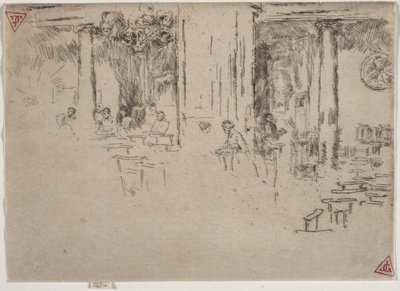 Church, Brussels by James McNeill Whistler