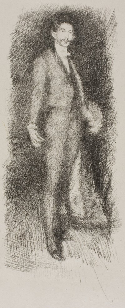 Count Robert de Montesquiou, No. 2 by James Abbott McNeill Whistler