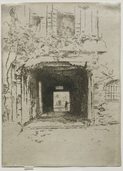 Doorway and Vine by James McNeill Whistler