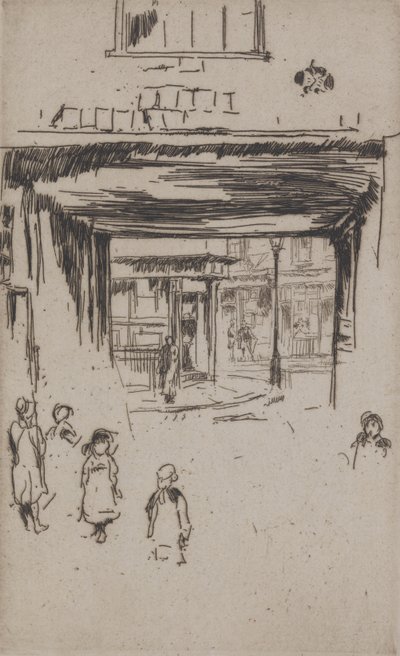 Drury Lane by James McNeill Whistler