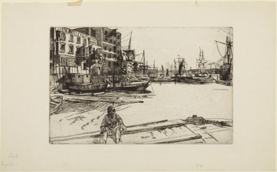 Eagle Wharf by James McNeill Whistler