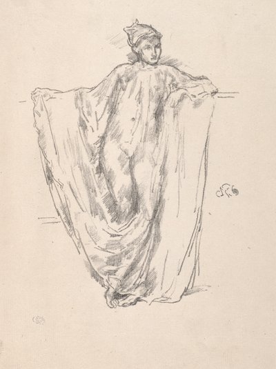 Figure Study by James McNeill Whistler
