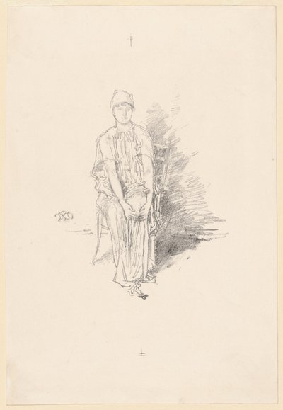 Figure Study in Colors by James Abbott McNeill Whistler