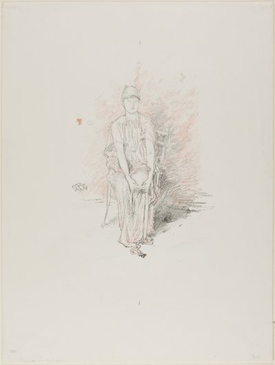 Figure Study in Colors by James Abbott McNeill Whistler