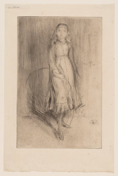 Florence Leyland by James McNeill Whistler