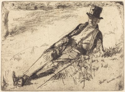 Greenwich Pensioner by James McNeill Whistler