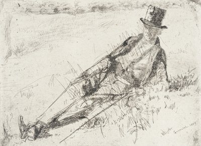 Greenwich Pensioner by James McNeill Whistler
