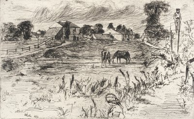 Landscape with Horses by James McNeill Whistler