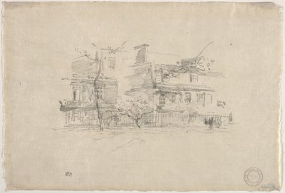 Lindsay Row, Chelsea by James McNeill Whistler