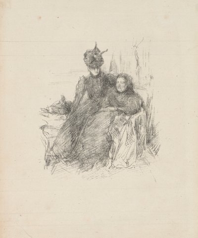 Mother and Daughter by James McNeill Whistler
