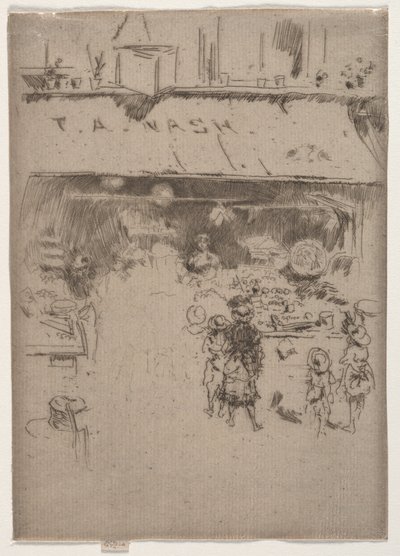 Nash's Fruit Shop by James McNeill Whistler