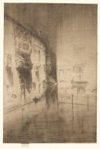 Nocturne: Palaces, from the Second Venice Set by James McNeill Whistler