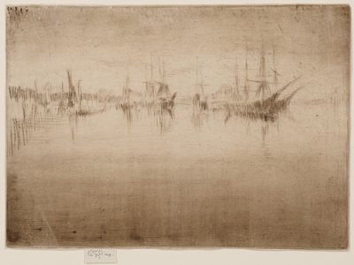 Nocturne: Shipping by James McNeill Whistler