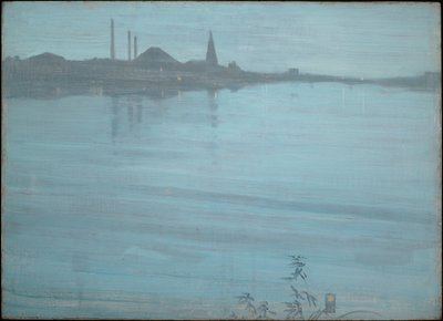 Nocturne in Blue and Silver by James McNeill Whistler