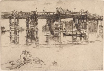 Old Putney Bridge by James McNeill Whistler