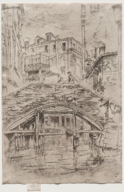 Bridge of the Piovan by James McNeill Whistler