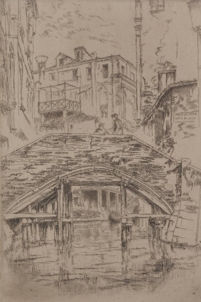 Bridge of the Piovan by James McNeill Whistler