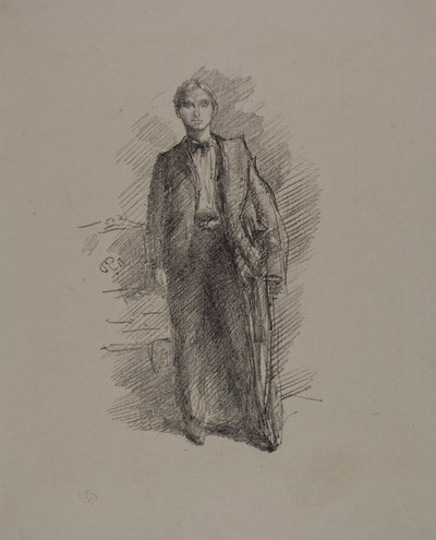 Portrait Study: Mr. Herbert C. Pollitt by James Abbott McNeill Whistler
