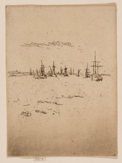 Return to Tilbury by James Abbott McNeill Whistler