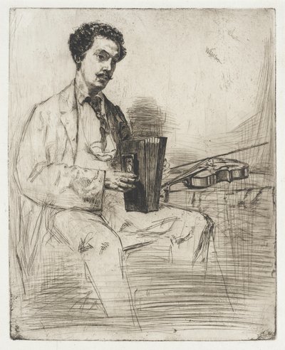 Ross Winans by James McNeill Whistler