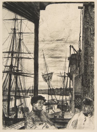 Rotherhithe (Wapping) by James McNeill Whistler