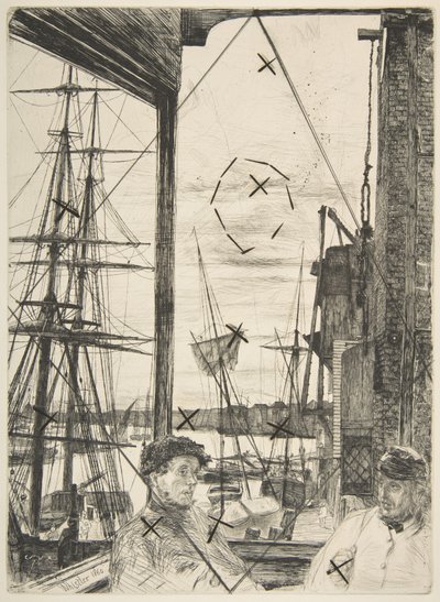 Rotherhithe (Wapping) by James McNeill Whistler