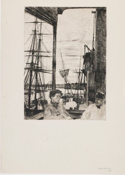 Rotherhithe by James Abbott McNeill Whistler