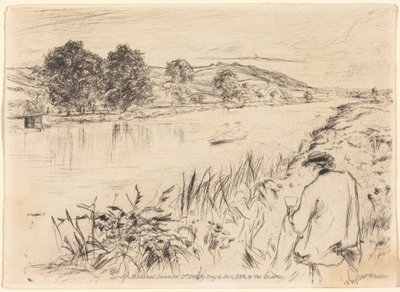 Sketching, No. 1 by James McNeill Whistler