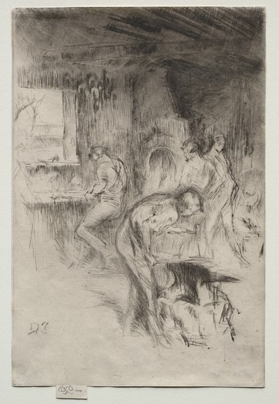 The Little Forge by James McNeill Whistler