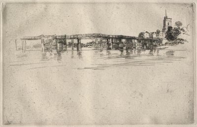 The Little Putney No. 1 by James McNeill Whistler