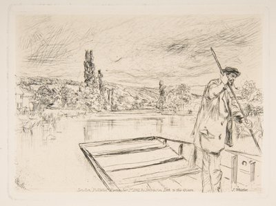 The Punt by James McNeill Whistler