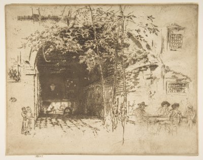 The Traghetto, No. 2 by James McNeill Whistler