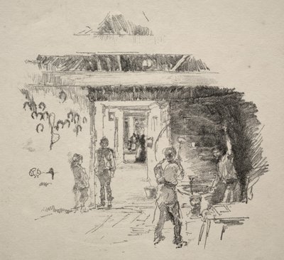 The Tyresmith by James McNeill Whistler