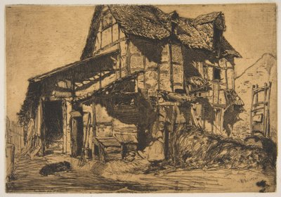 The Unsafe Tenement (The Old Farm) by James McNeill Whistler