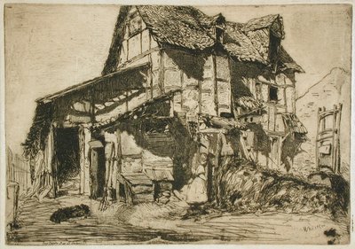 The Unsafe Tenement by James McNeill Whistler