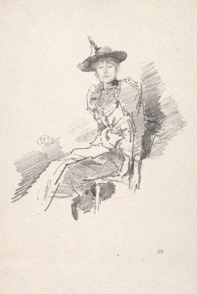 The Winged Hat by James McNeill Whistler