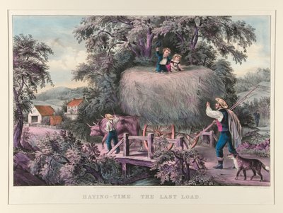 Haying-time. The Last Load by James Merritt Ives