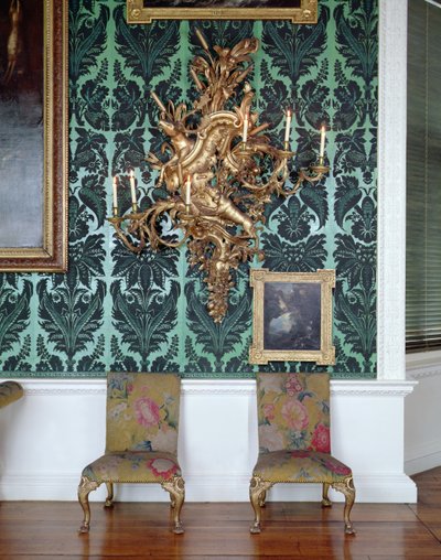 Side chairs and girandole, from the Gallery Suite, made by James Pascall by James Pascall