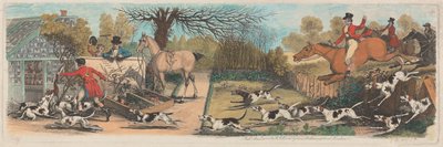 Fox-Hunting [set of three of four]: 4. The Death by James Pollard