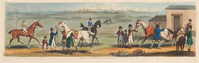 Racing [set of four]: 1. Training by James Pollard