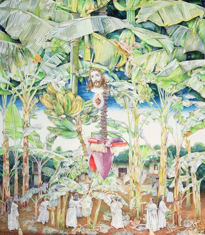 Miraculous Vision of Christ in the Banana Grove, 1989 by James Reeve