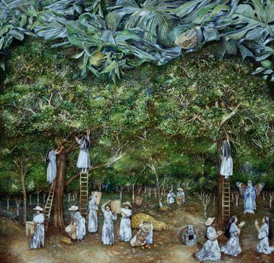 Miraculous Vision of the Virgin in the Orange Orchard, 1996 by James Reeve
