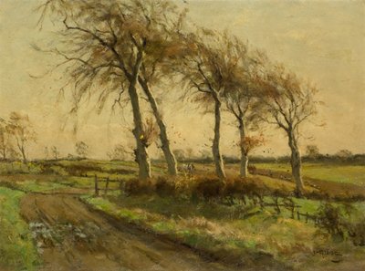 An Open Day in Winter by James Riddel