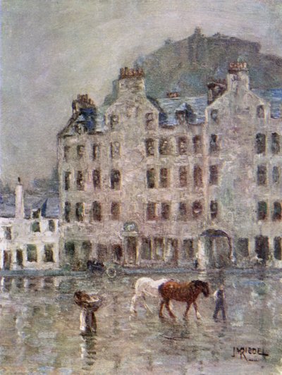 White Hart Inn, Grassmarket by James Riddel