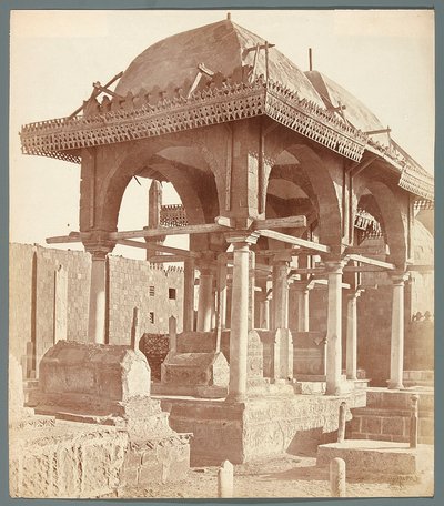 Egypt. Cairo. Family Tombs from the Ottoman Period in the Southern Necropolis (18th century) by James Robertson